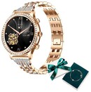 Smartwatch Manta Diamond Lusso różowo-złoty