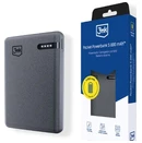 Powerbank 3MK Pocket 5000mAh 12.0W szary