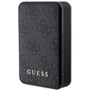 Powerbank Guess 4G Leather Metal Logo 10000mAh 18.0W czarny