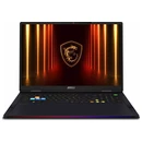 Laptop MSI Raider A18 18.0" AMD Ryzen 9 9955HX3D NVIDIA GeForce RTX 5080 64GB 2TB SSD Windows 11 Home czarny