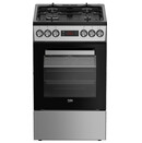 Kuchnia Beko FSM52332DXDT płyta gazowa, piekarnik elektryczny
