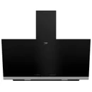 Okap kuchenny Kominowy Beko BHCA96741BBHF 89.5cm czarno-srebrny
