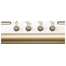 Okap kuchenny Kominowy Electrolux EFC226V 60.0cm kremowy