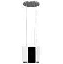 Okap kuchenny Wyspowy VDB Isla Glass 39.5cm biały