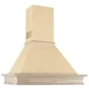 Okap kuchenny Kominowy VDB Classic L 90 90.0cm kremowo-drewniany
