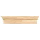 Okap kuchenny Przyścienny VDB Genesis 90 90.0cm biało-drewniany