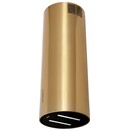 Okap kuchenny wyspowy - tuba MAAN Malwa 39.0cm złoty
