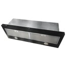 Okap kuchenny wkład - teleskopowy FALMEC Slim Vetro Plus 89.8cm czarny
