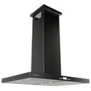 Okap kuchenny wyspowy - T-line GLOBALO Nomina Isola 90.4 90.0cm czarny
