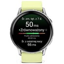 Smartwatch Garmin Venu 4 srebrno-żółty