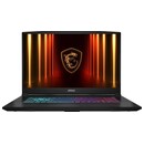 Laptop MSI Katana 17 17.3" Intel Core i7 14650HX NVIDIA GeForce RTX 5070 4GB 1TB SSD M.2 Windows 11 Home czarny