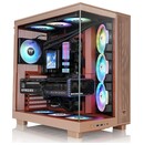 Obudowa PC Thermaltake 38 View TG Midi Tower brązowy