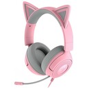 Słuchawki Razer Kraken KItty Edition X V3 Nauszne Przewodowe Różowo-szary