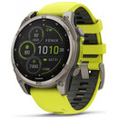 Smartwatch Garmin Fenix 8 Sapphire Solar 1.30" grafitowo-żółty