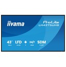 Monitor 42.5" IIYAMA LH4375UHS-B2AG czarny