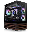 Obudowa PC Thermaltake 17 View Mini Tower czarno-brązowy