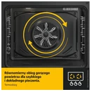 Kuchnia Whirlpool W6G8LCSWX płyta gazowa, piekarnik elektryczny