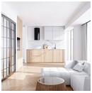 Okap kuchenny Kominowy GLOBALO Wereniso 39.1 39.0cm czarny