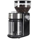 Młynek do kawy elektryczny żarnowy CASO Germany Barista srebrno-czarny