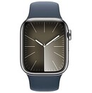 Smartwatch Apple Watch Series 9 Cellular Stainless Steel Case Srebrno-granatowy