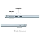 Laptop Apple MacBook Air 13.6" Apple M5 brak 16GB 512GB SSD macOS niebieski