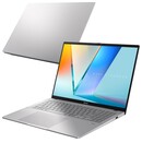 Laptop ASUS Vivobook S16 16.0" Intel Core i5-210H Intel 16GB 512GB SSD Windows 11 Home srebrny
