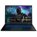 Laptop GIGABYTE A18 18.0" AMD Ryzen 7-260 NVIDIA GeForce RTX 5070 32GB 1TB SSD Windows 11 Home czarny