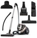 Odkurzacz Tefal TW4B70 Compact Power XXL tradycyjny bezworkowy 900W Złoto-czarny