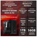 Mad Dog M30AIR-A01WB16WP AMD Ryzen 7 16GB DDR4 Nvidia GeForce RTX 5060 8GB 1TB SSD Windows 11 Professional