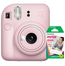 Aparat natychmiastowy Fujifilm Instax Mini 12 różowy + wkłady 10