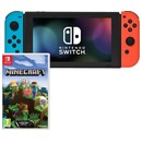 Konsola Nintendo Switch 32GB czarny + Minecraft + Kontroler Switch