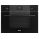 Piekarnik do zabudowy Smeg SO4101M1B3 Linea elektryczny Z mikrofalą czarny