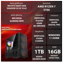 Mad Dog DEEPCOOL-A33WR16WH AMD Ryzen 7 16GB DDR4 NVIDIA GeForce RTX 5060 Ti 8GB 1TB SSD Windows 11 Home