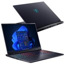 Laptop ACER Predator Helios Neo 16 16.0" Intel Core Ultra 9-275HX NVIDIA GeForce RTX 5070 Ti 64GB 1TB SSD Windows 11 Home czarny