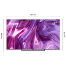Telewizor HAIER H43S80GUX 43" 4K Ultra HD