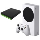Konsola Microsoft Xbox Series S 512GB biały + Dysk do XBOX SEAGATE Game Drive 2TB