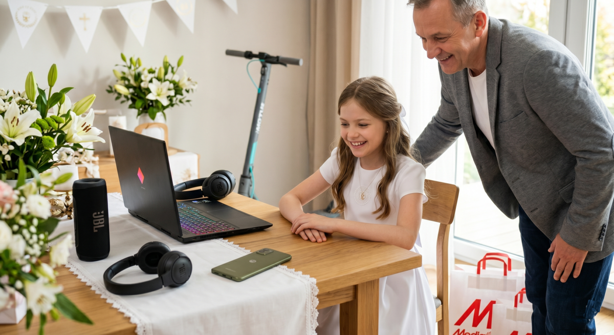 Prezenty na komunię w super cenach w MediaMarkt