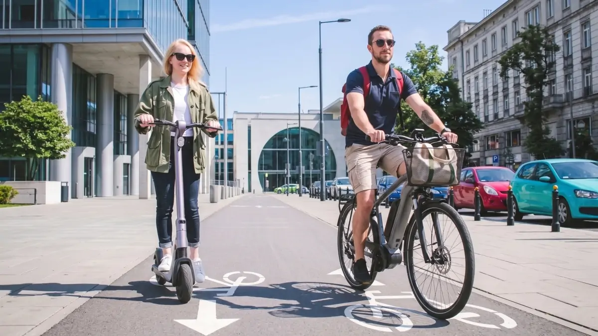 E-bike czy hulajnoga? Co wybrać na dojazdy do pracy