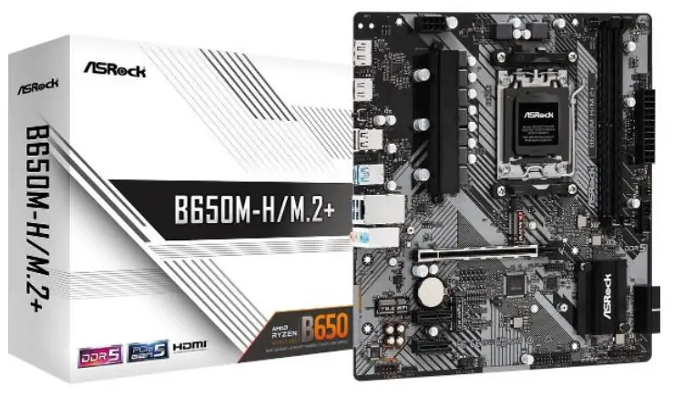 ASrock B650M H/M.2+ Socket AM5