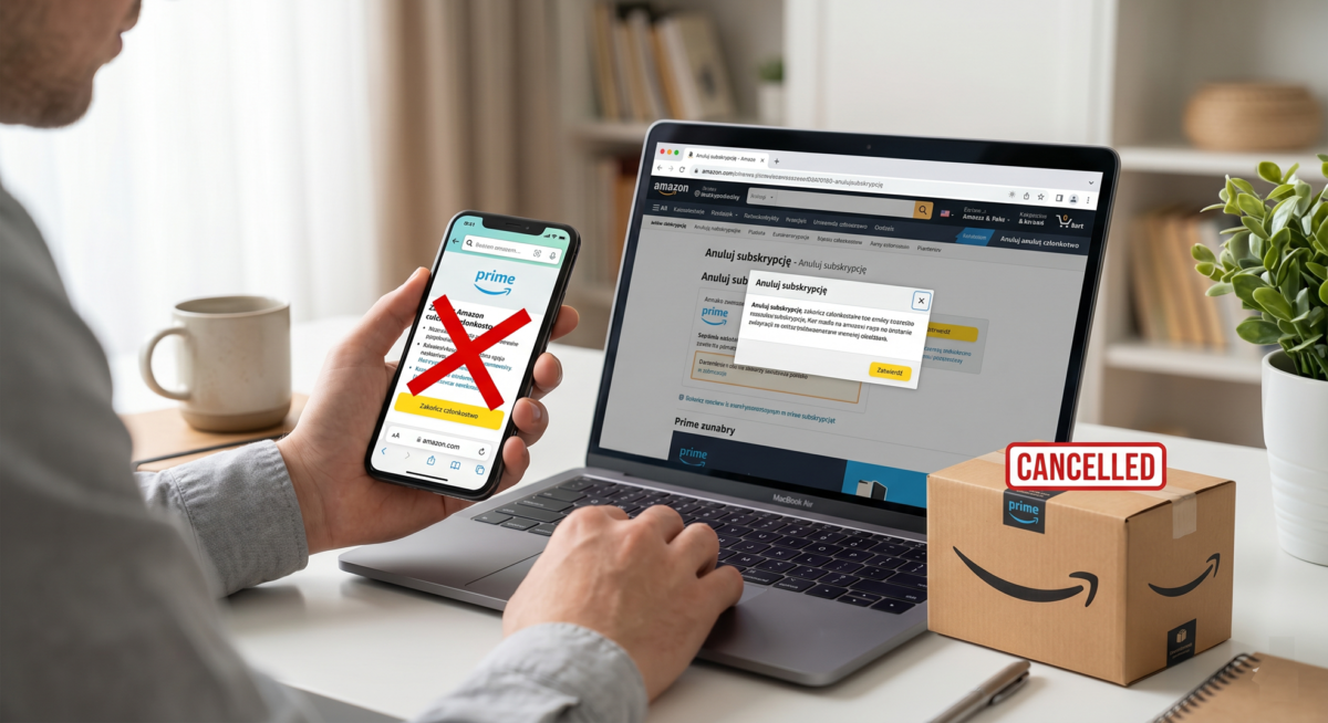 Jak anulować Amazon Prime?