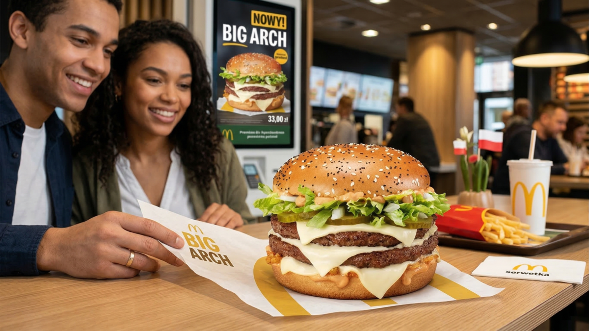 Big Arch - nowy burger McDonald's