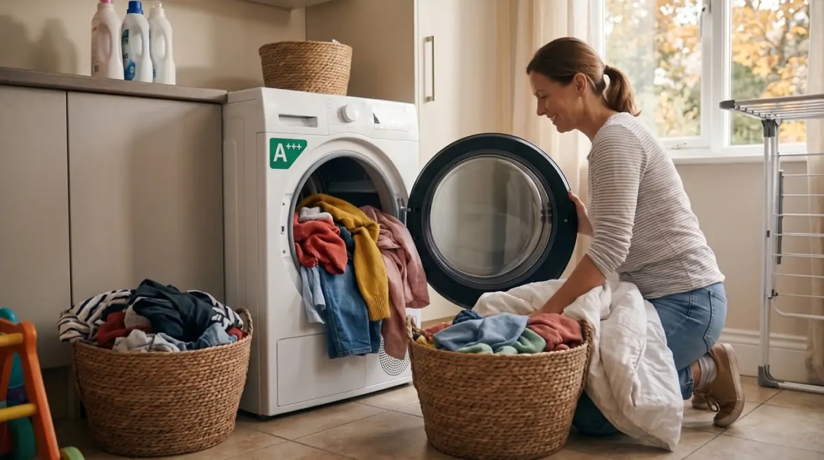 Tych 5 pojemnych suszarek (8-10 kg) rozprawi się z każdą stertą ubrań