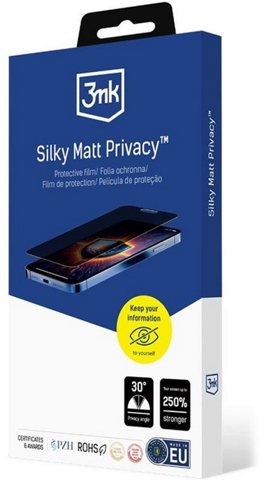3mk Silky Matt Privacy do Xiaomi Redmi Note 14 4G