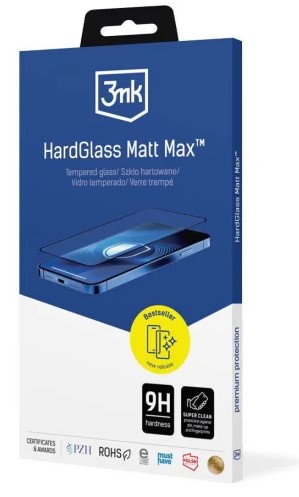 3mk HardGlass Matt Max do Samsung Galaxy S25