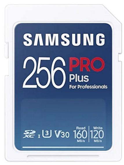 Karta SD Samsung 256GB SDXC PRO Plus