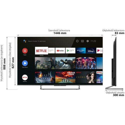 Telewizor TCL 65C728 65" 4K Ultra HD