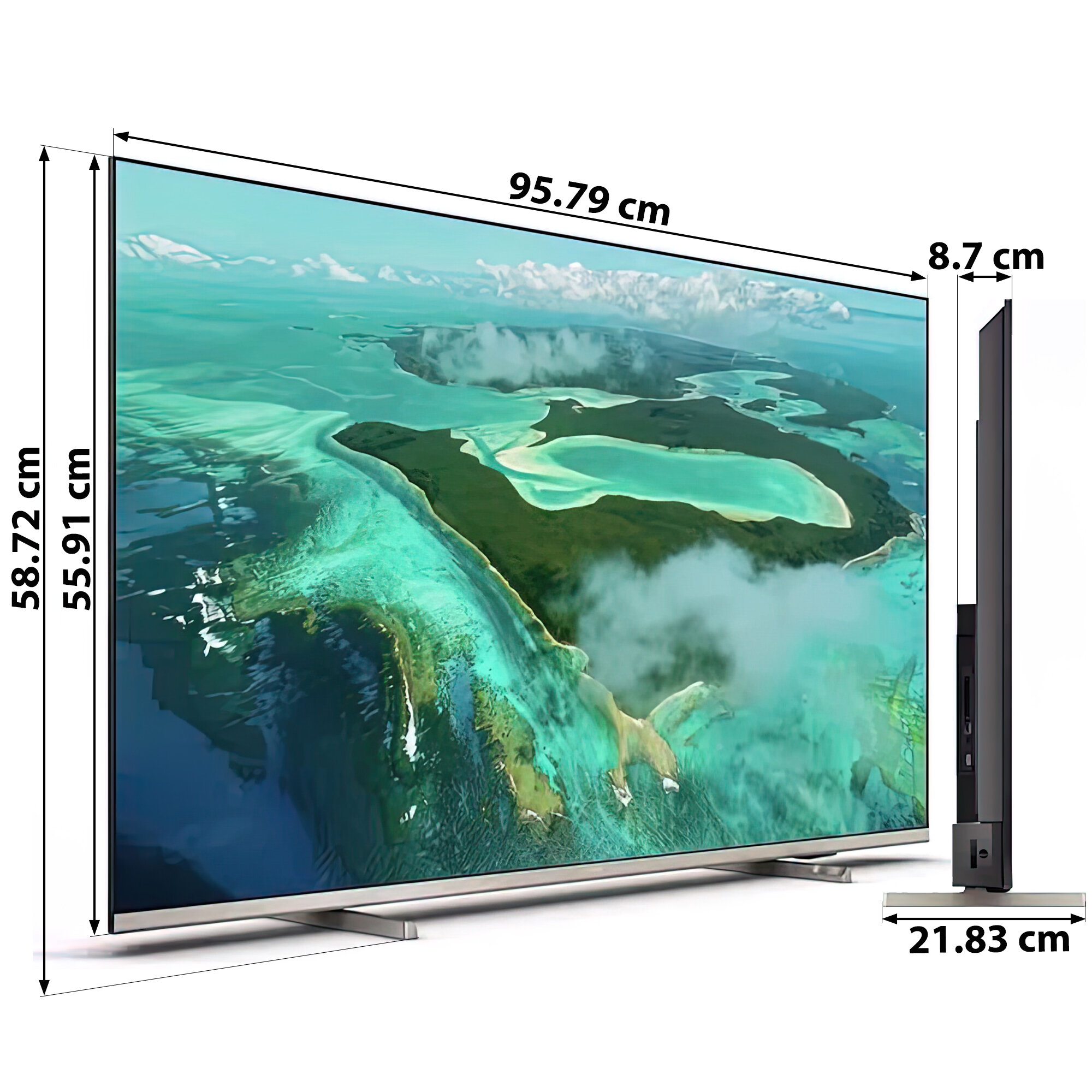 Telewizor Philips 43PUS7657/12 43" 4K Ultra HD