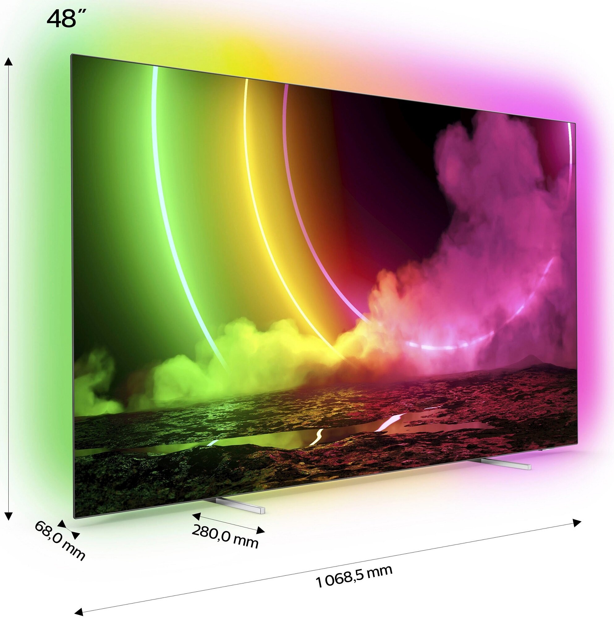 Telewizor Philips 48OLED806/12 48" 4K Ultra HD