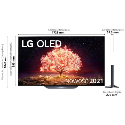 Telewizor LG 77B13LA do 70" 4K Ultra HD