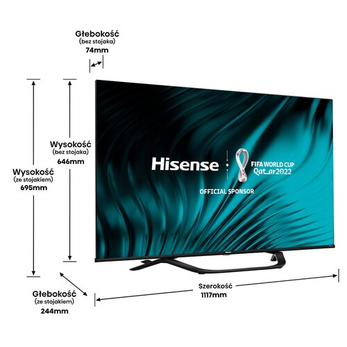 Telewizor Hisense 50A63H 50" 4K Ultra HD